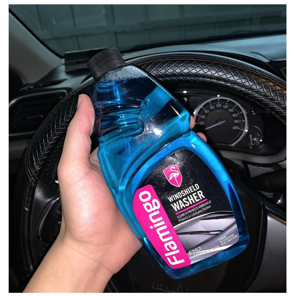 Nước rửa kính xe ô tô đậm đặc Flamingo Windshield Washer (F352) 500ml