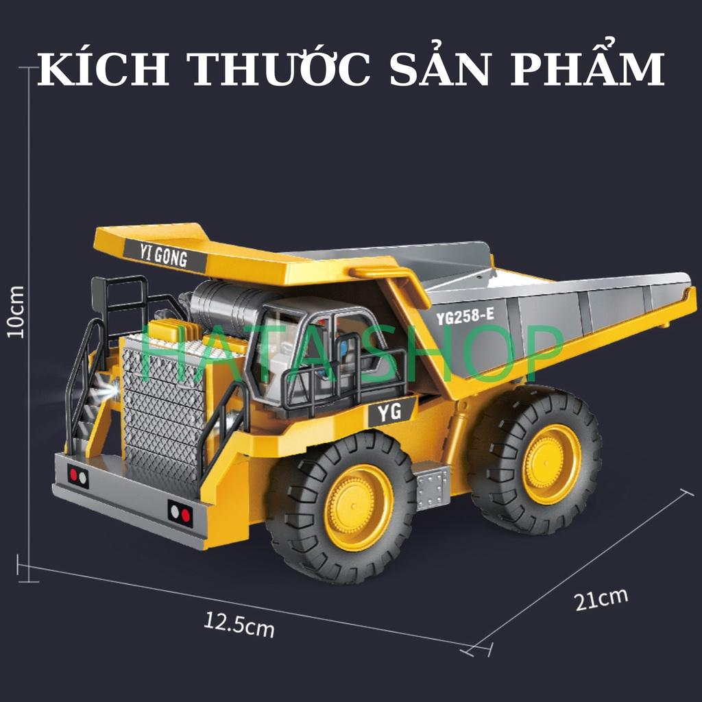 Xe Ben Kim Loại Điều Khiển Từ Xa 9 Kênh BC1047 ( Alloy Dump Truck )