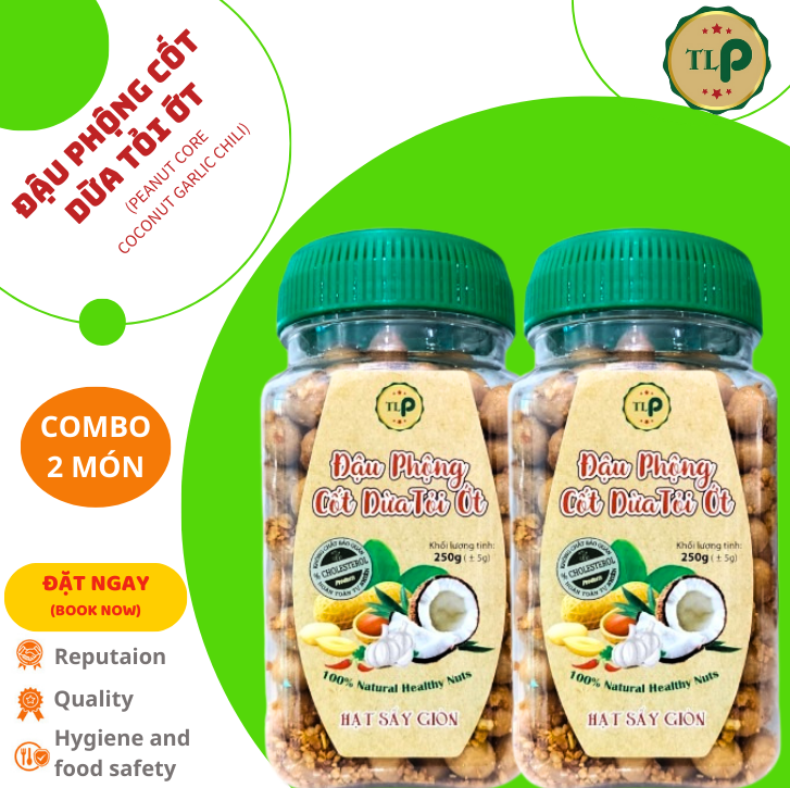 COMBO 5 LOẠI ĐẬU TÂN LỘC PHÁT - MỖI HŨ 250G