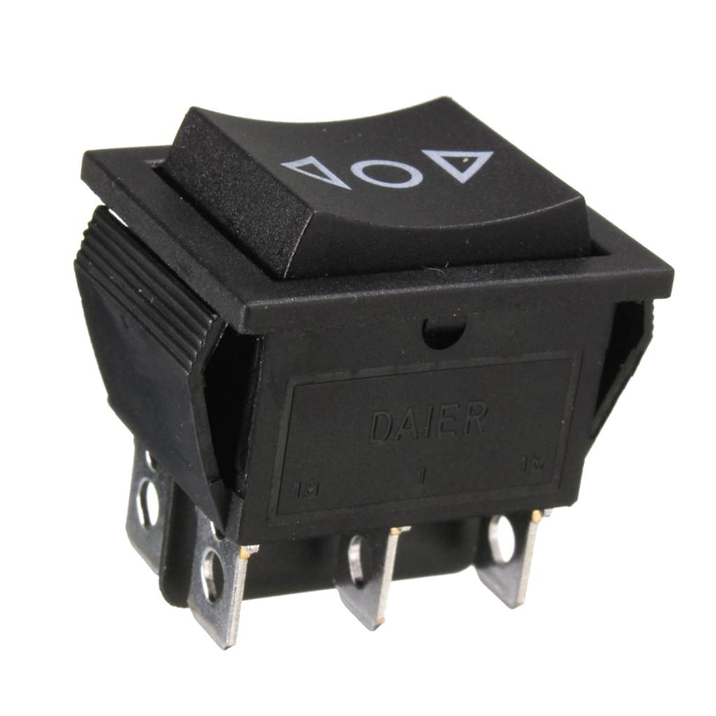 6 Chân Ô Tô Trên/Tắt/Mở Nhất Thời Cửa Sổ Điện Đính Đá Công Tắc 250 V/10A 125V /15A