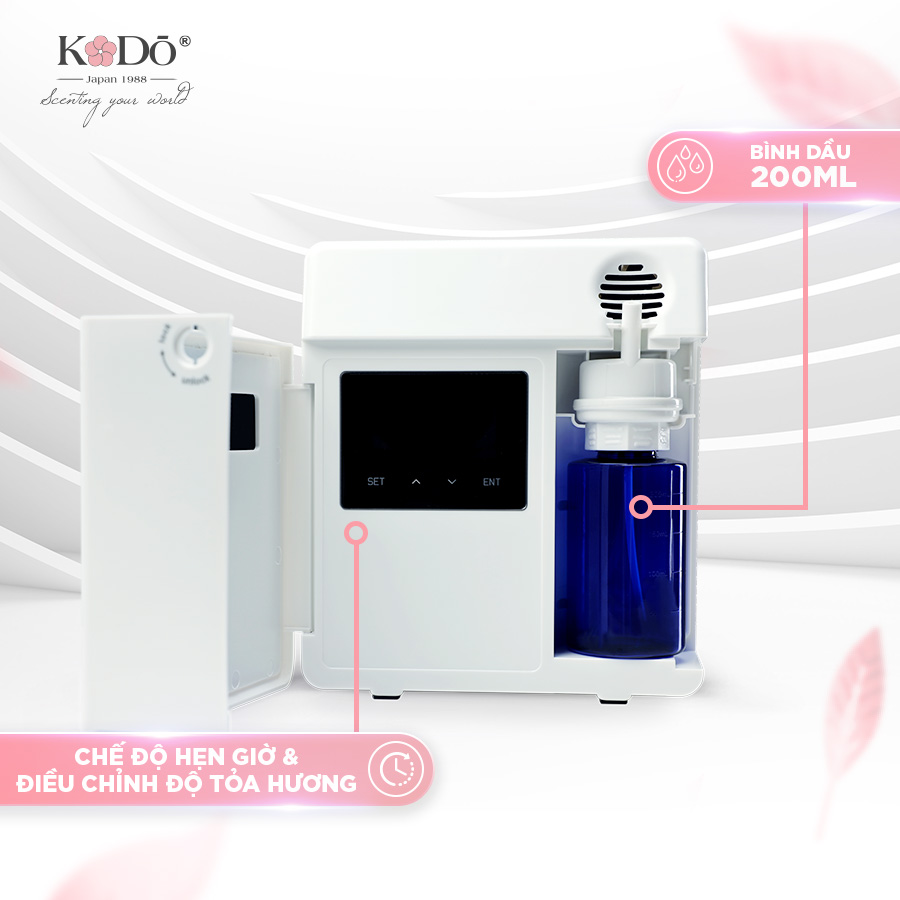 KODO 160ION - Máy Khuếch Tán Tinh Dầu 100M2 , Không Pha Nước