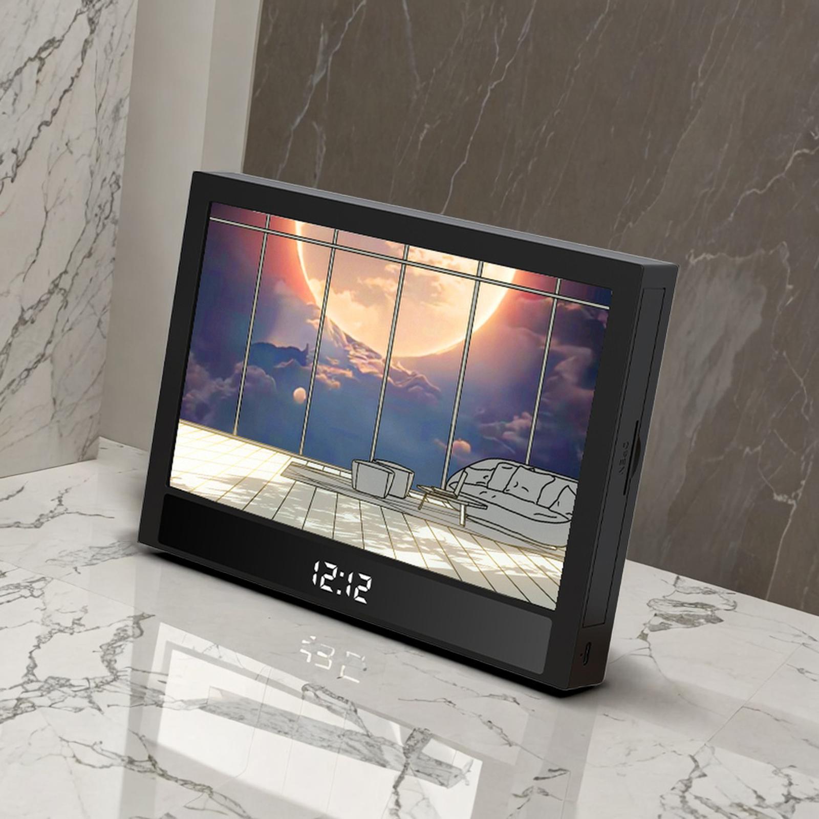 Lighting Painting Decoration with Clock Painting Light for Party Office Home