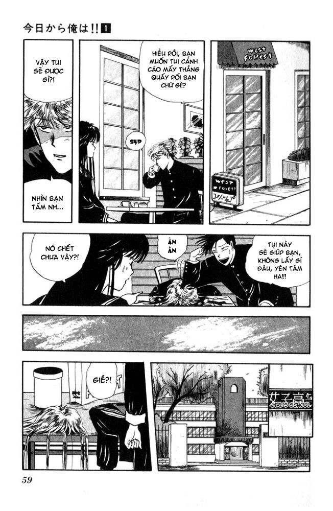 kyou kara ore wa - cặp bài trùng chapter 3 3