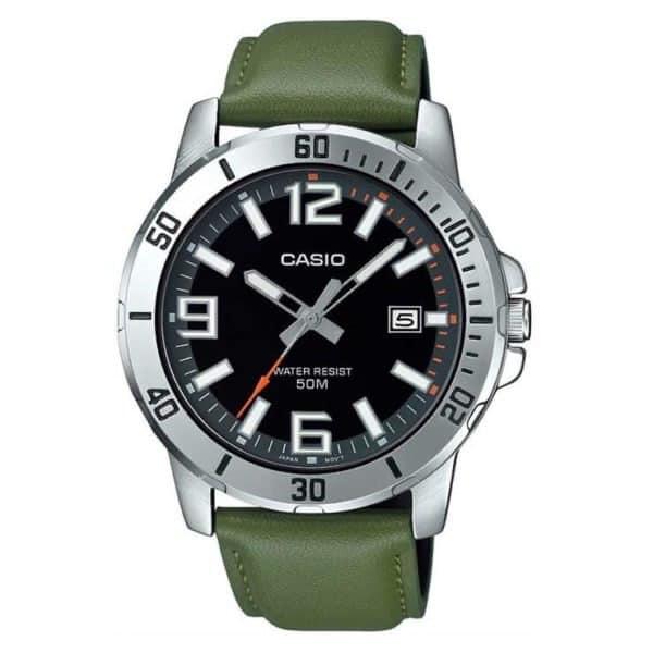 Đồng Hồ Nam Dây Da Casio MTP-VD01L-3BVUDF| MTP-VD01L-3B