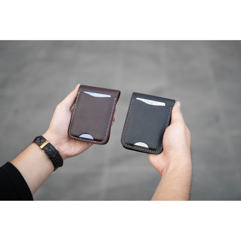 Bóp Nam Mini - Bóp Sen 3 Plus Da Bò Thật BB00E
