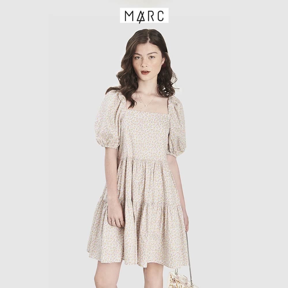 Đầm nữ MARC FASHION babydoll 3 tầng cổ vuông