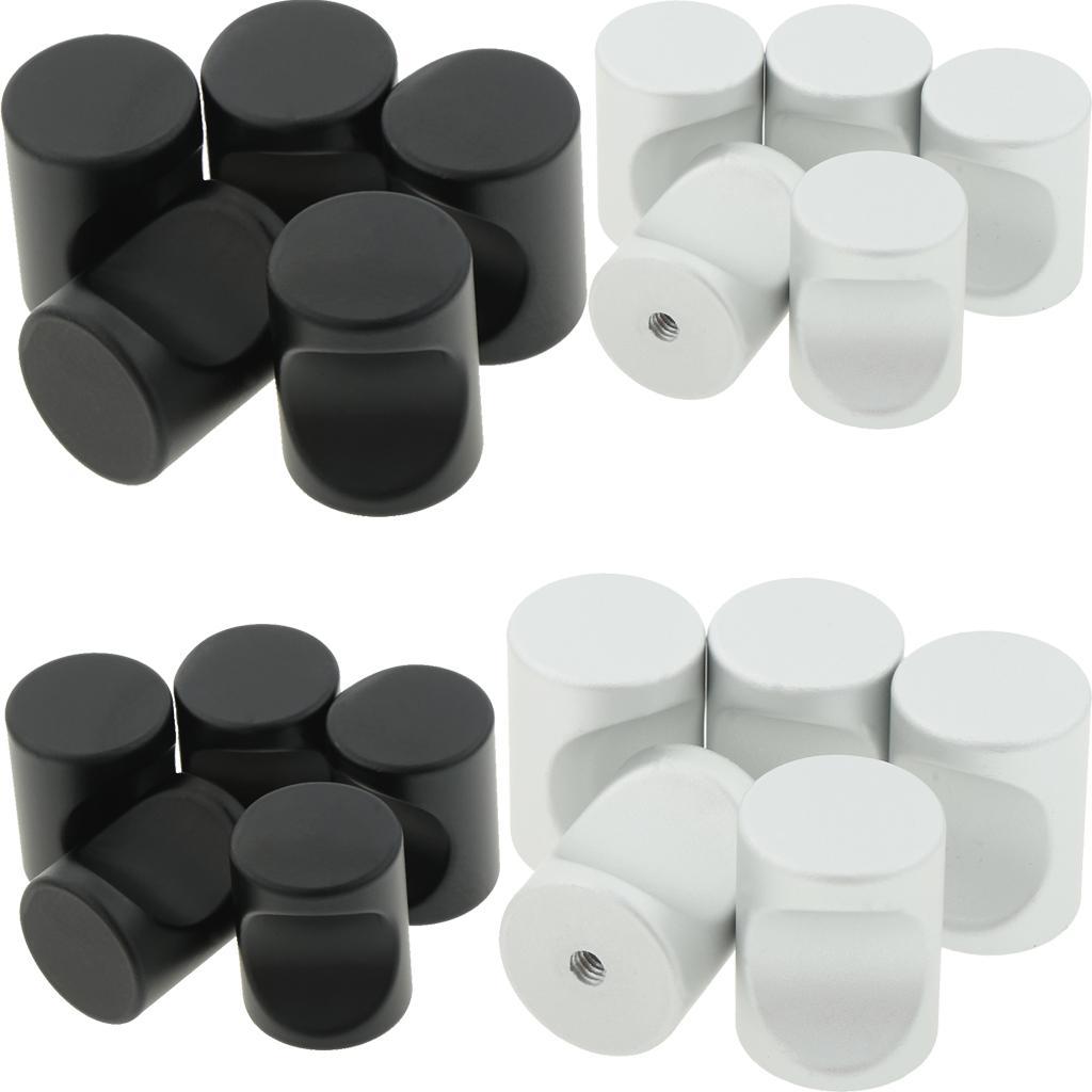 5pack Cylindroid Drawer Pull Handle Door Cabinet Knobs