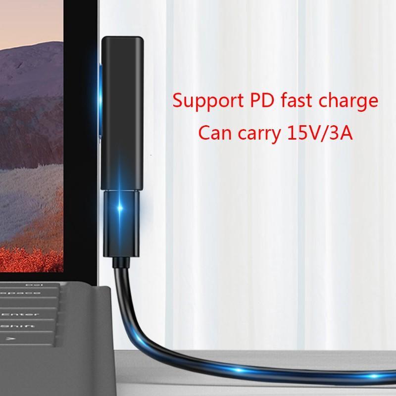 Đầu Chuyển Đổi Usb Type C Sang Pd Cho Surface Pro 3 4 5 6 Tiện Dụng