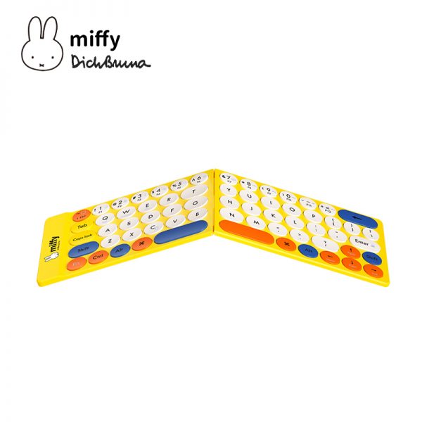 BÀN PHÍM GẬP KHÔNG DÂY MIPOW MIFFY MINI SLIM-FOLD  3,5 MM CHỐNG NƯỚC -  hàng chính hãng