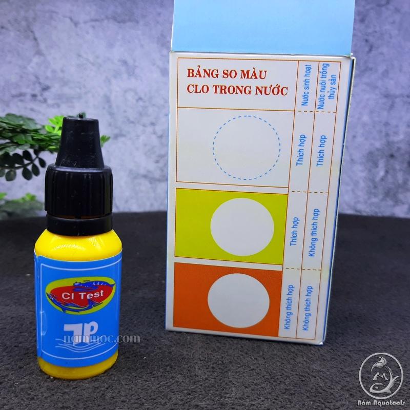 Clo Test Kit - Kiểm Tra Lượng Clo Có Trong Nước Của Bể Cá Cảnh, Thuỷ Sinh