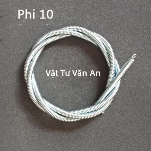 Lò Xo Uốn Ống Đồng Trong Dài 1m Phi 6, 10, 12, 16, 19