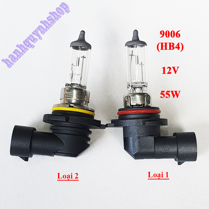 Bóng đèn ô tô HB4 9006 12V 55W con cú sợi tóc Halogen