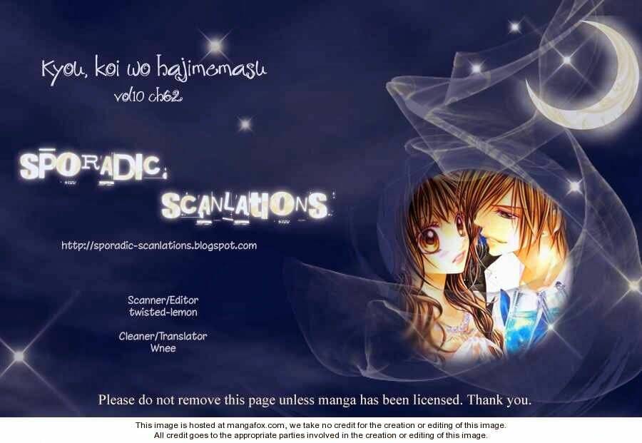 kyou, koi wo hajimemasu - mộng mơ đầu đời chapter 62 1