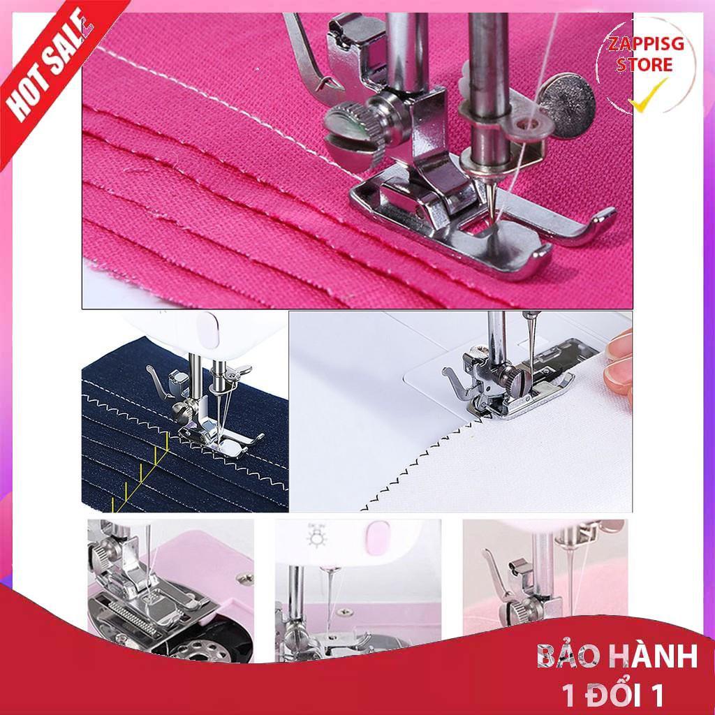 ️ Máy may mini, Máy khâu gia đình - Máy may mini gia đình 12 kiểu may FHSM 505A đầy đủ phụ kiện kèm theo