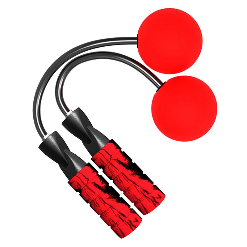 Dây Nhảy Ropeless Dây Nhảy Thể Dục Điều Chỉnh Có Trọng Số Xốp Chấm Bi Không Dây Nhảy Dây Cho Nam Nữ Trẻ Em Quyền Anh Đào Tạo