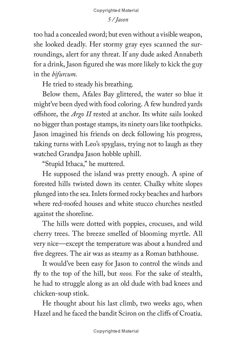 Sách ngoại văn: The Heroes Of Olympus 5: The Blood Of Olympus