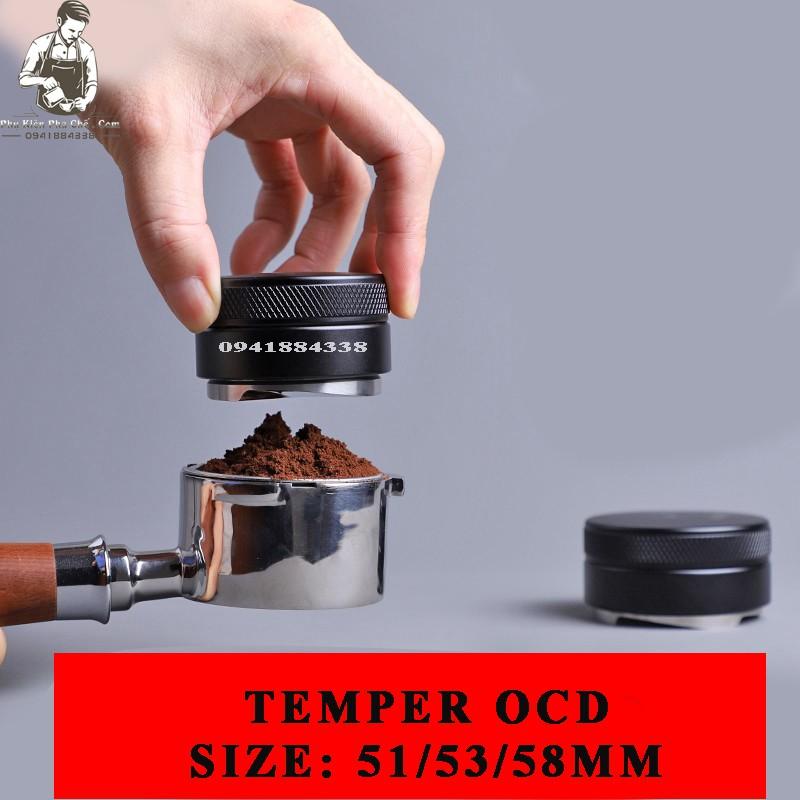 Temper OCD - Tay Nén Cà Phê Cao Cấp 58mm - Cục Dàn Đều Cà Phê