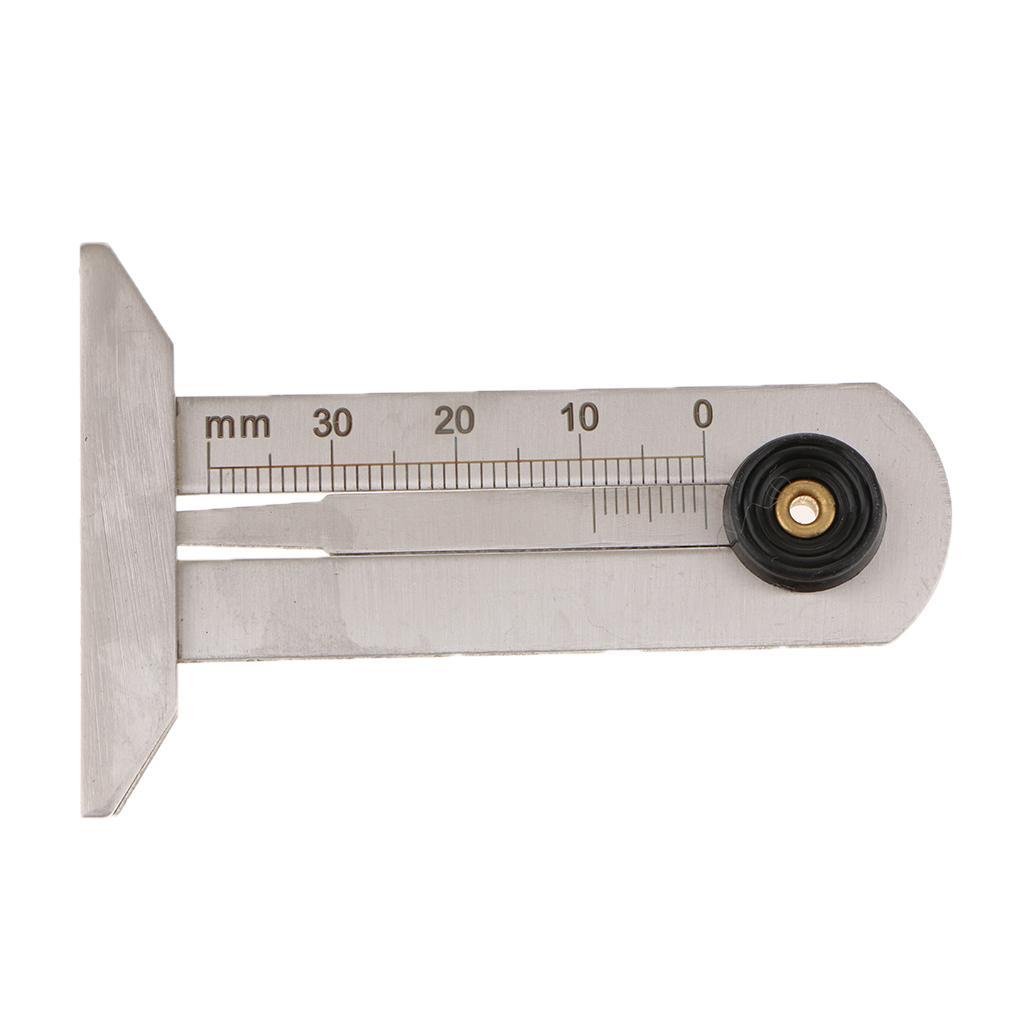 Tire Tread Depth Gauge 0-30mm Wheel Tire Tool
