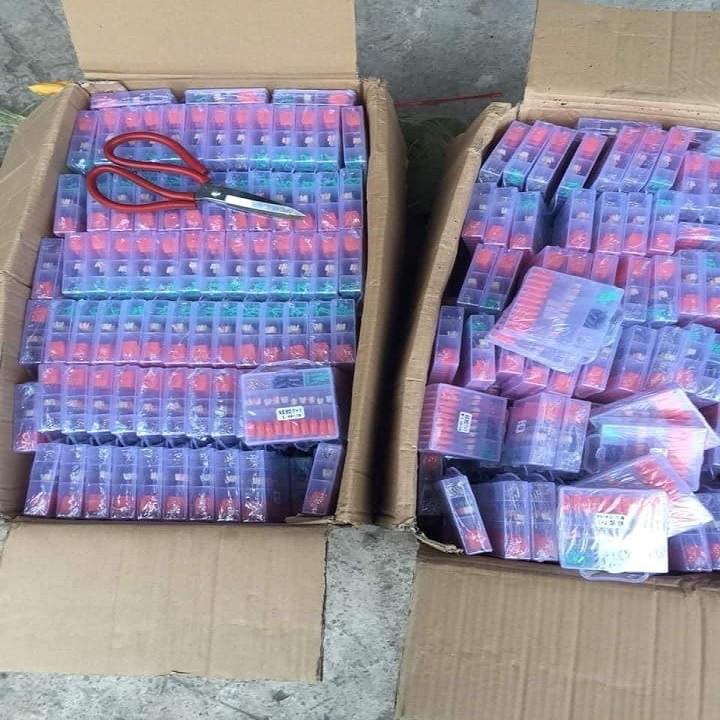 Hộp phụ kiện câu đài cao cấp, buộc trục câu đài, hộp 10 bộ buộc trục câu đài