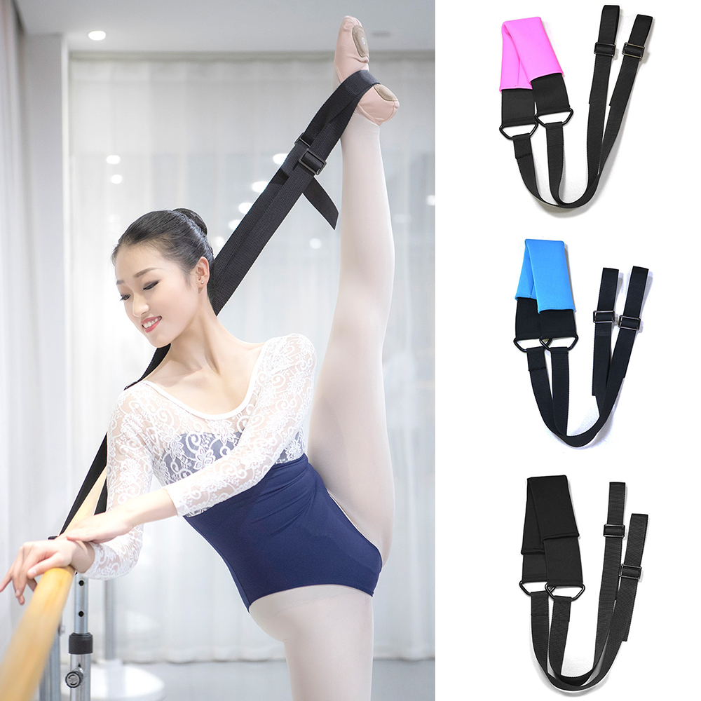 Dây đeo kéo dài chân với túi đựng dài 2,6 m có thể điều chỉnh dùng luyện tập khiêu vũ mua ba lê