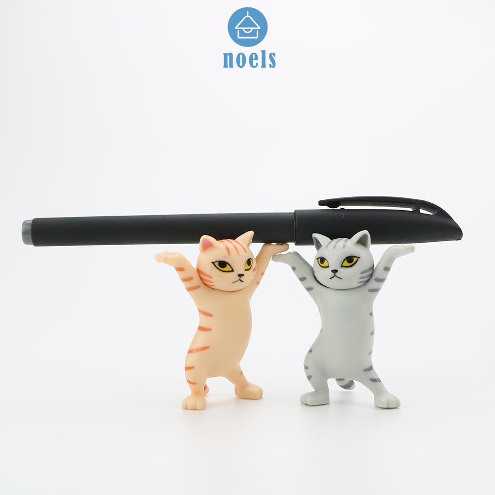 Bộ 5 Giá Đỡ Bút Hình Mèo Kitty Dễ Thương