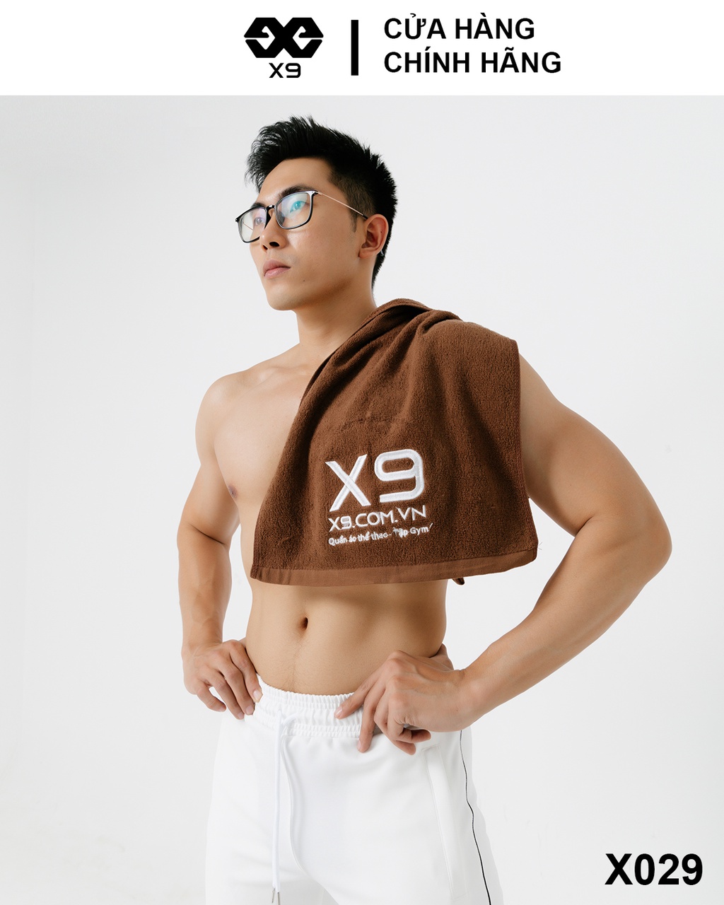 Khăn Tập Gym Thể Thao Loài Dài 75cm x 35cm Lau Mồ Hôi Chạy bộ Cao Cấp - X029