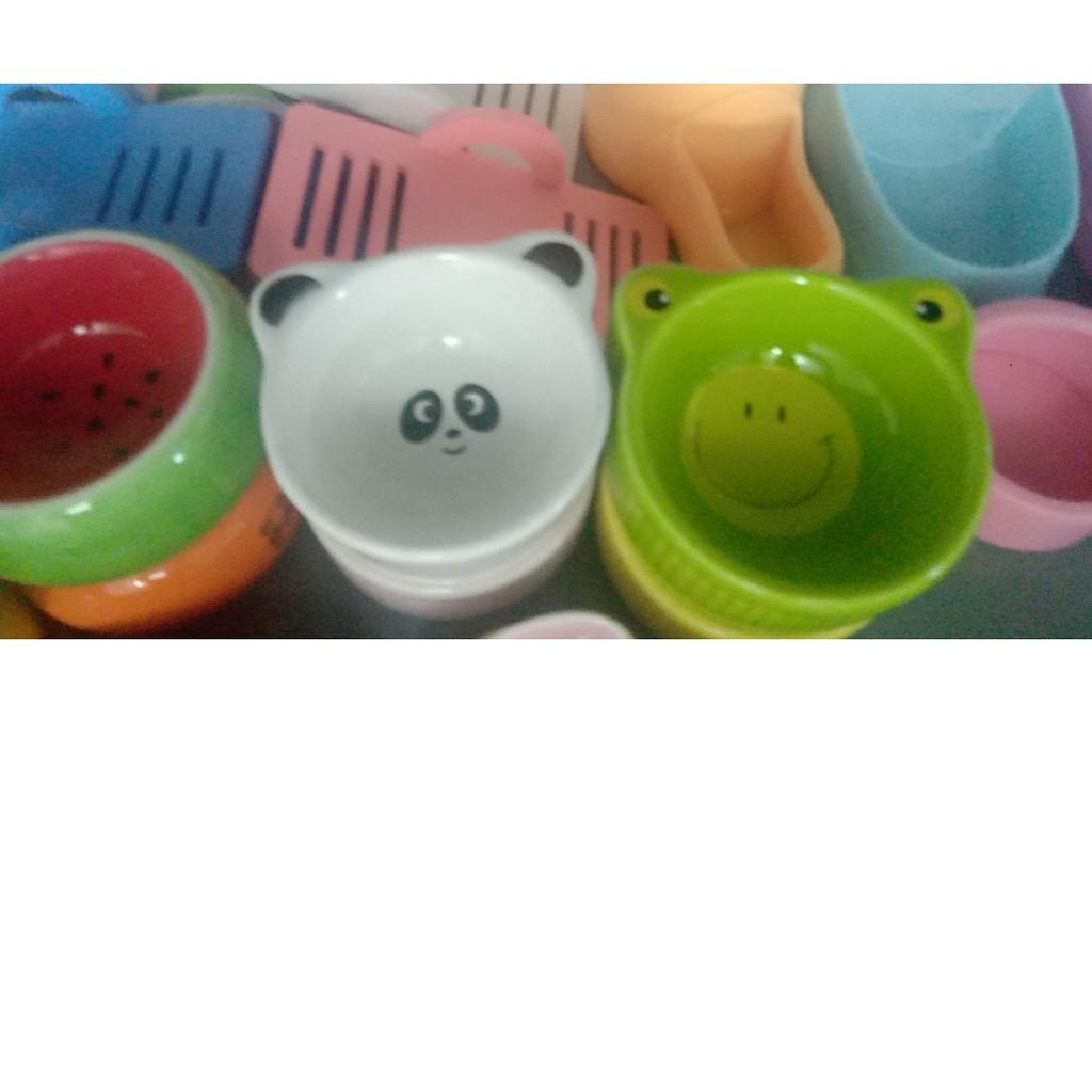 Bát ăn sứ hình con Ếch , Lợn & Gấu cho hamster