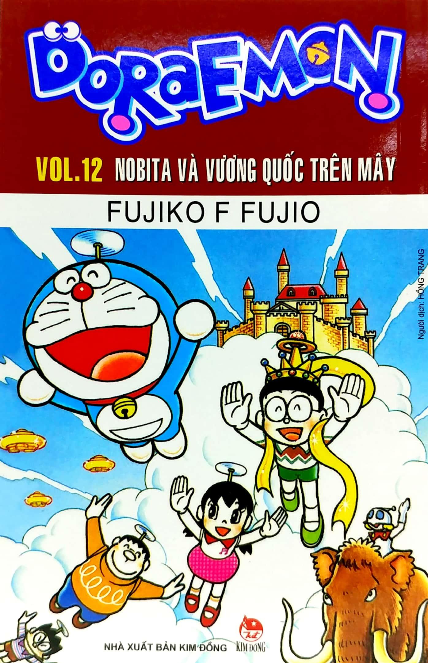 Doraemon Truyện Dài - Tập 12 - Nobita Và Vương Quốc Trên Mây (Tái Bản 2023)