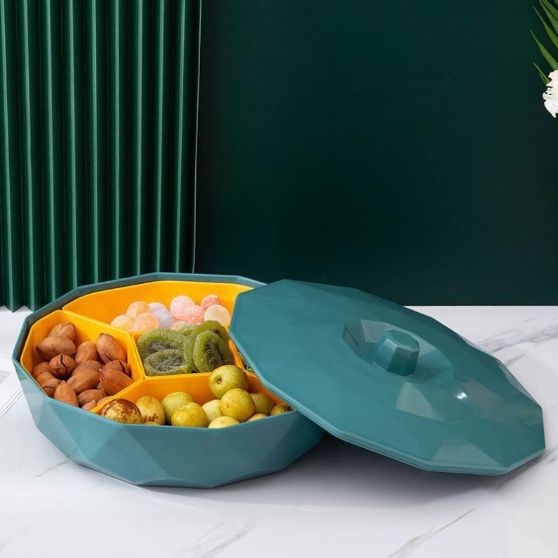 Khay Đựng Mứt Tết Trang Trí Phòng Khách Kiểu Dáng Bắc Âu