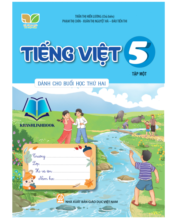 Sách - Tiếng việt 5 - tập 1 ( dành cho buổi học thứ 2 ) (Kết Nối Tri Thức)