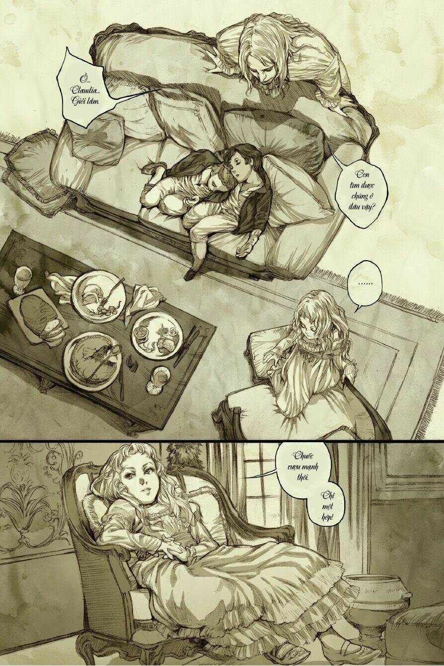 đàm thoại cùng ma cà rồng - chuyện của claudia [tiểu thuyết bằng tranh] chapter 2 46