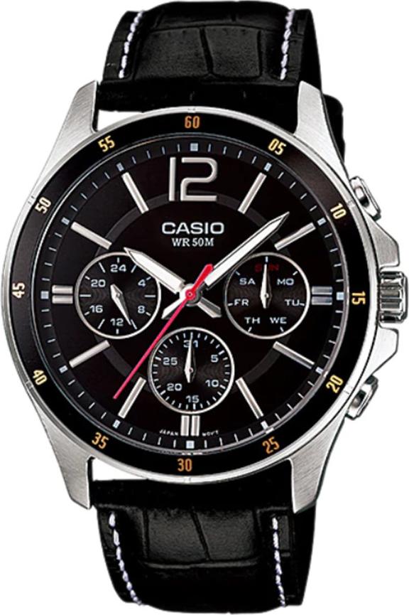 Đồng hồ nam dây da Casio MTP-1374L-1AVDF