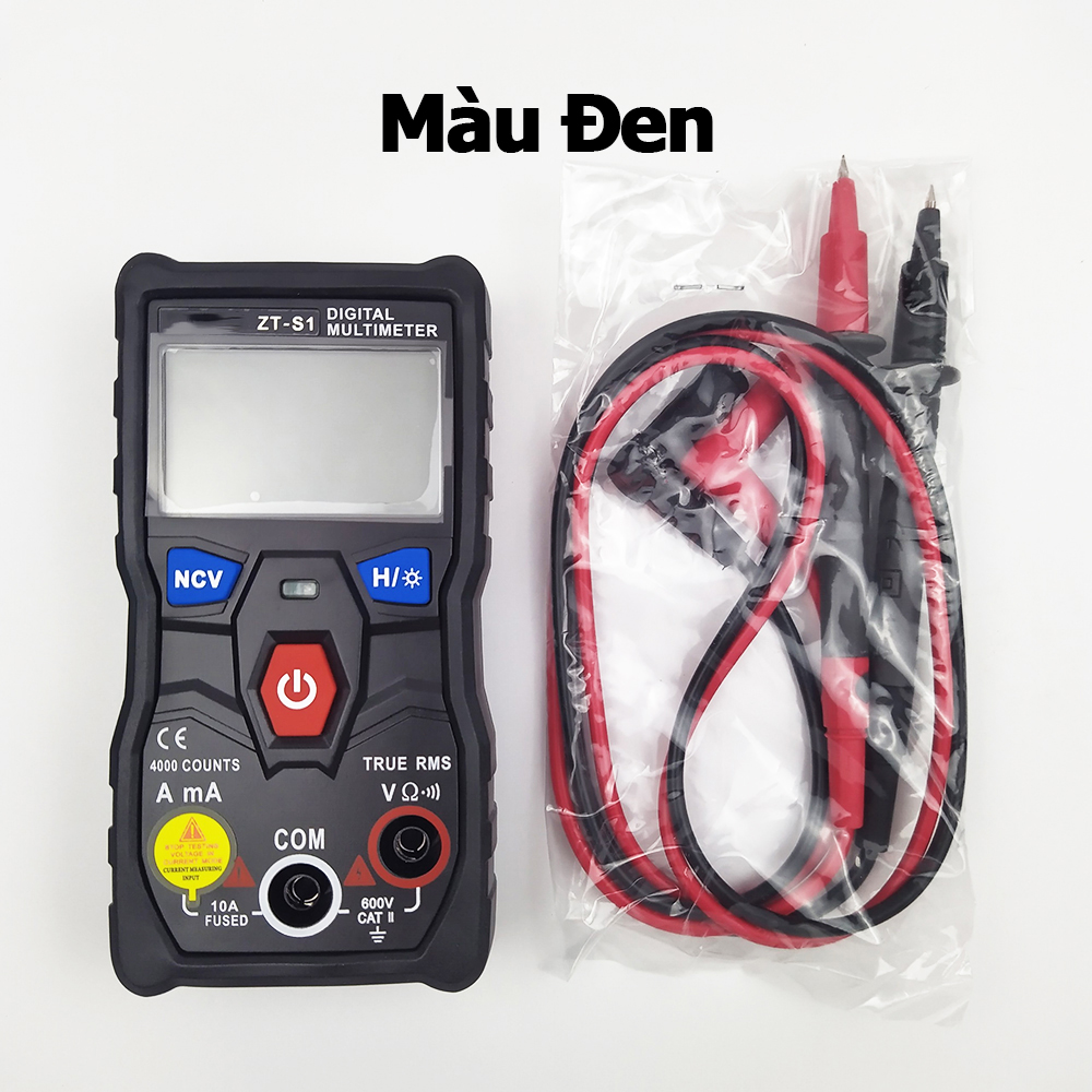 Đồng hồ vạn năng điện tử ZT-S1 đồng hồ đa năng kỹ thuật số màn hình LCD