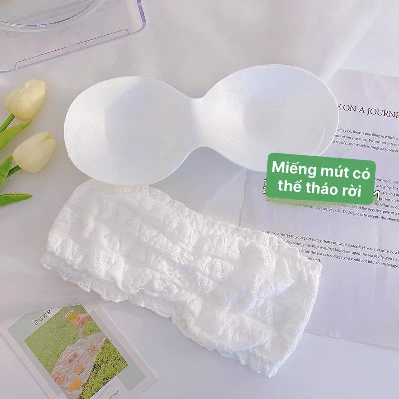 Áo BRA REN không dây nữ Áo bra nữ FREESIZE nhiều màu ullzang