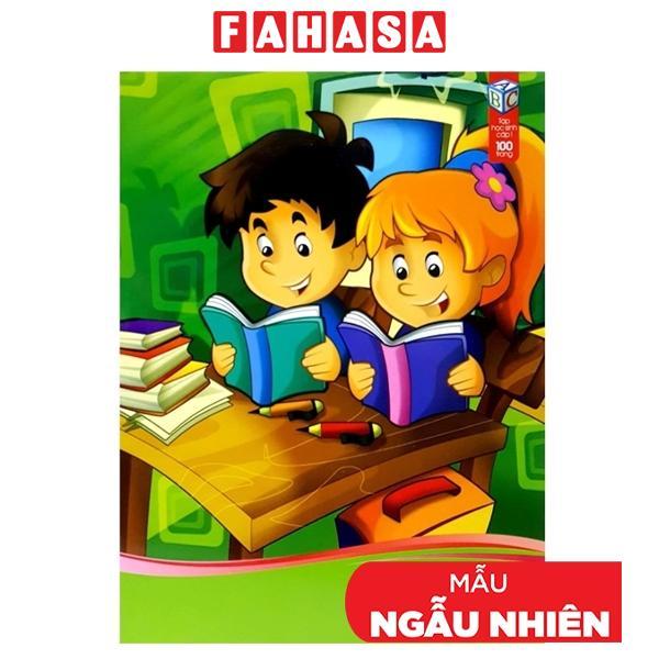 Tập Học Sinh 5 Ô Ly 100 Trang ĐL 80g/m2 - FAHASA (Mẫu Màu Giao Ngẫu Nhiên)