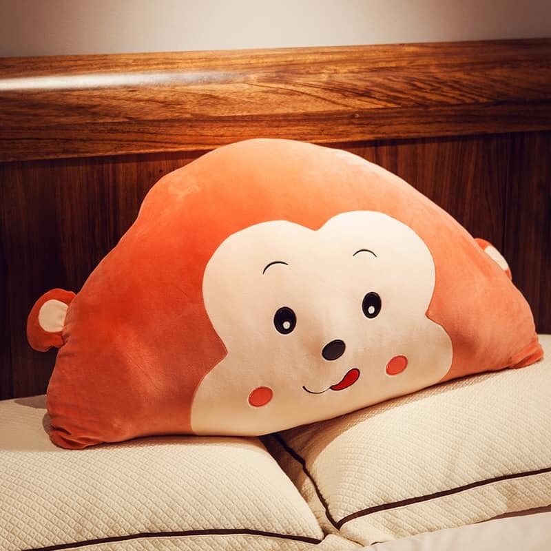 GỐI TỰA KÊ ĐẦU GIƯỜNG TRANG TRÍ  DÀI 1M2X50CM ( MONKEY)