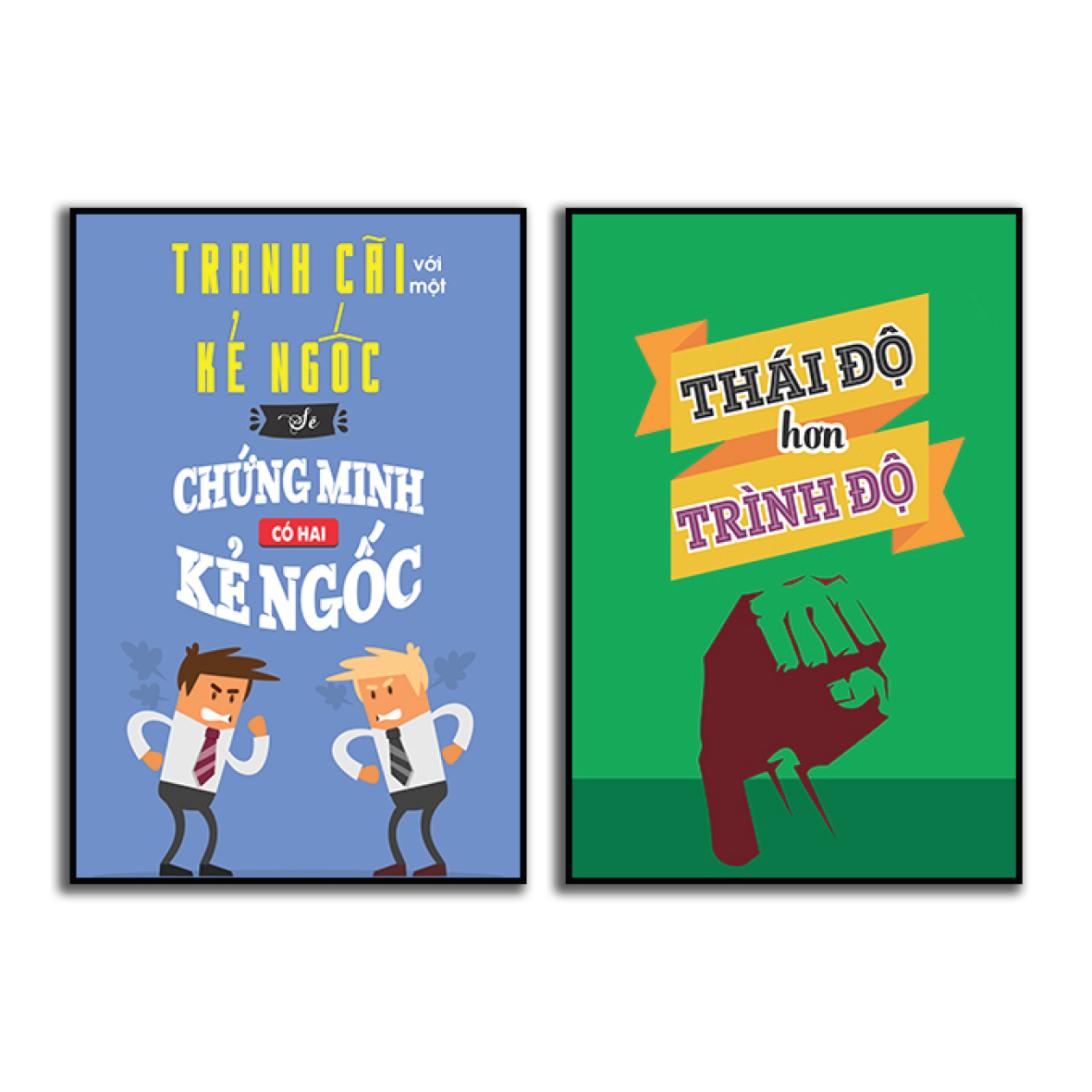 Tranh cổ động thái độ hơn trình độ DL-17