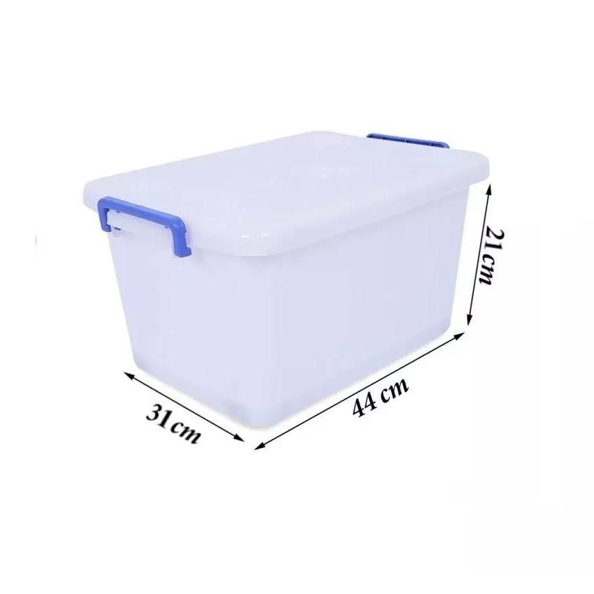 Thùng vuông nhựa DUY TÂN 15 lít có bánh xe