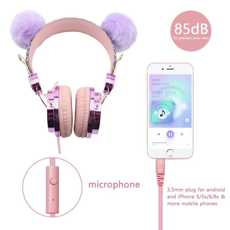 Dễ Thương Tai Nghe Nhét Tai Có Dây Tai Nghe Muisc Tai Nghe Nhét Tai Có Mic Trẻ Con Gái Cô Gái Tặng Tai Nghe Cho Máy Tính Điện Thoại Di Động