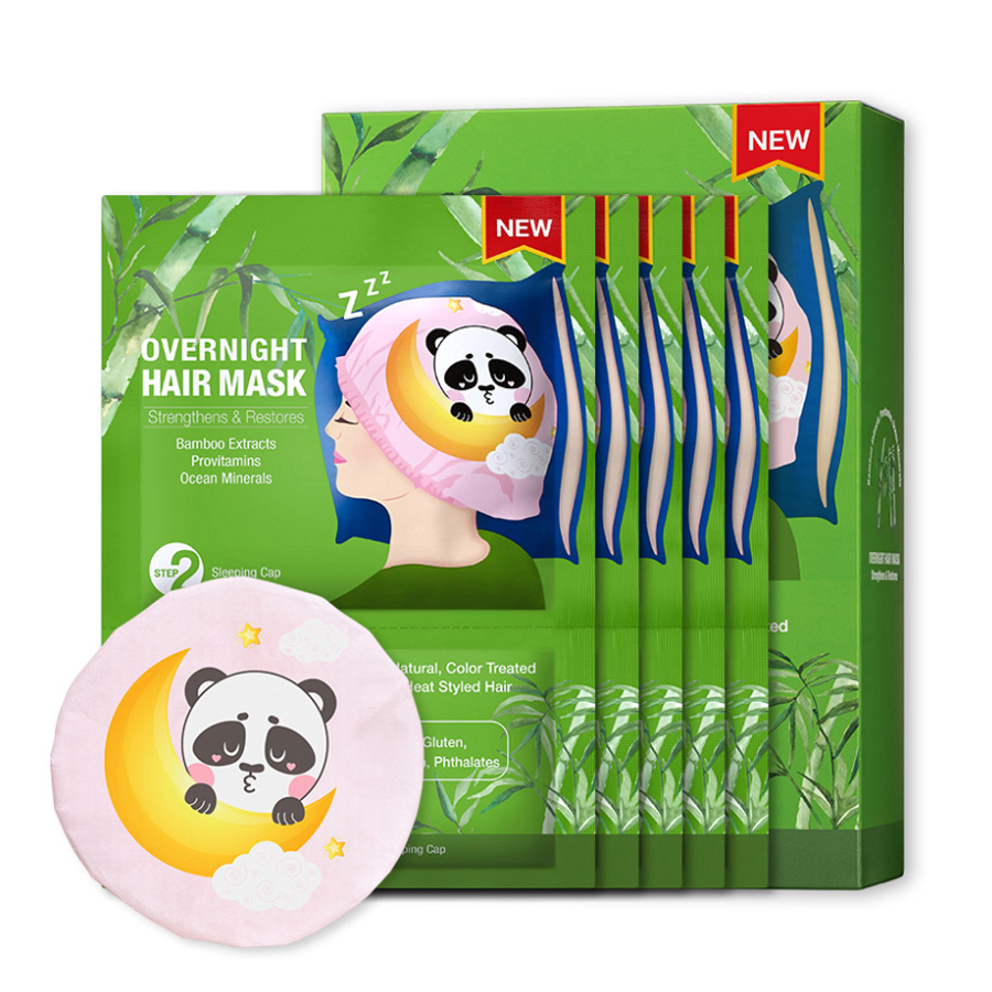 Hộp Mặt Nạ Dưỡng Tóc Ban Đêm Panda SNP OverNight Hair Mask