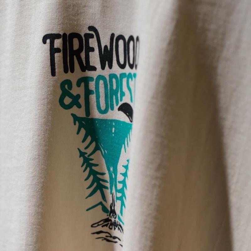 Salaxsaler áo thun FIRE WOOD T shirt