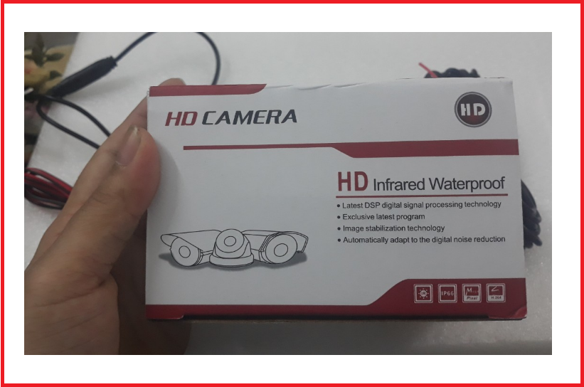 Camera lùi độ phân giải AHD 1080P dùng cho màn hình android,camera lùi ô tô S.ny 1080P AHD chống nước, tự cân bằng ánh sáng siêu nét.