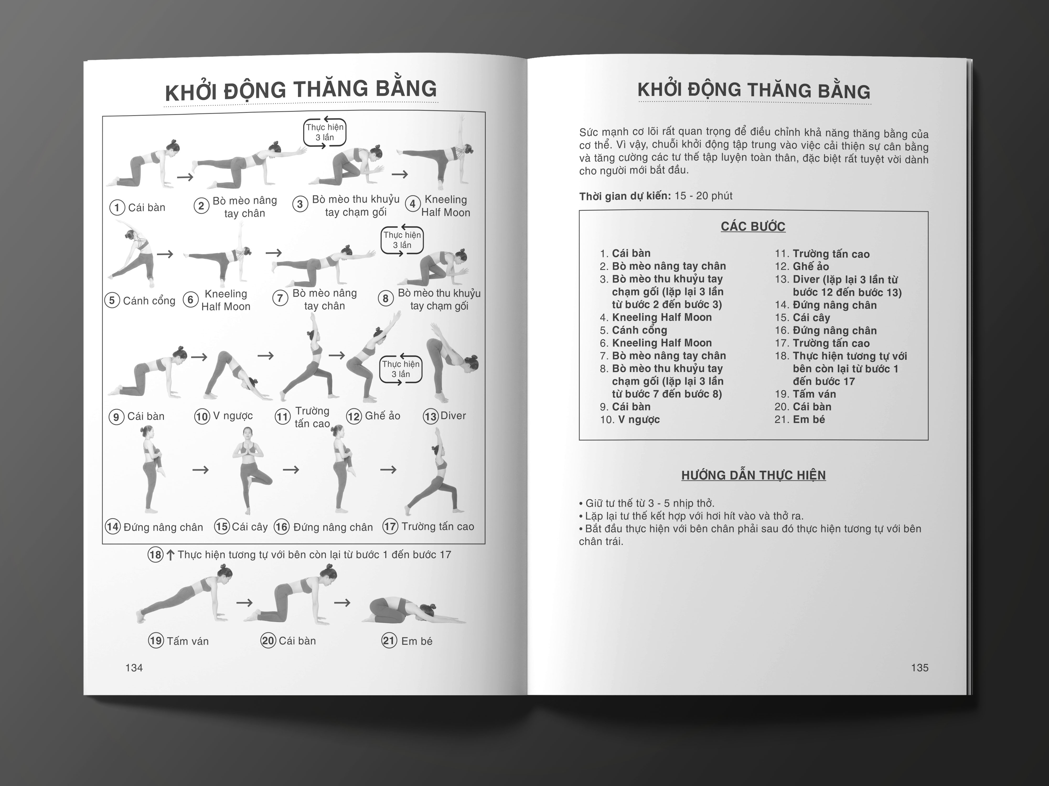 Combo sách yoga cho người mới tập: Hướng dẫn khởi động và 200 tư thế + Hơi thở trong yoga