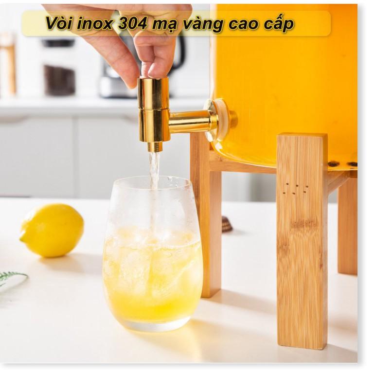 Bình thủy tinh chịu nhiệt 8L ️ ️