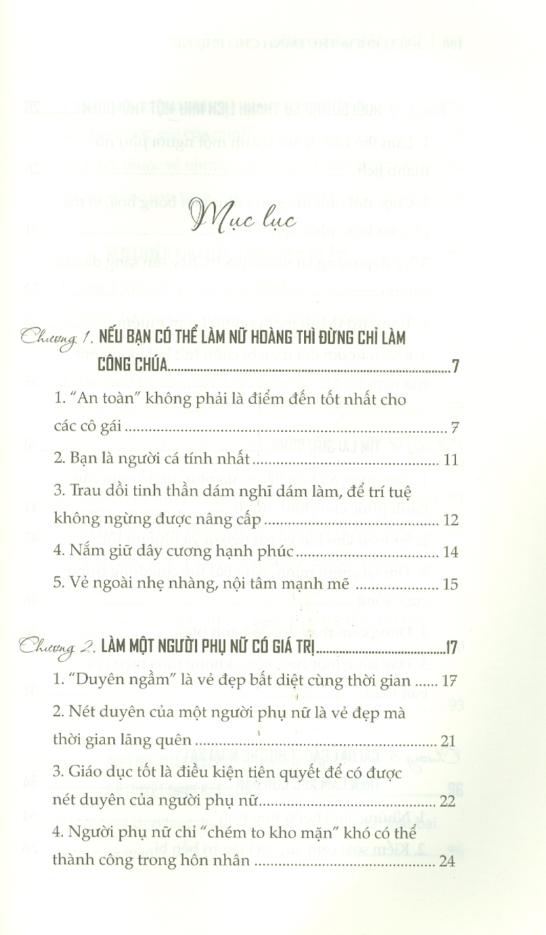 BÁCH KHOA THƯ DÀNH CHO PHỤ NỮ - Phụ Nữ Đẹp Ở Khí Chất – Thanh Hương biên soạn – Liên Việt Books – NXB Văn Học