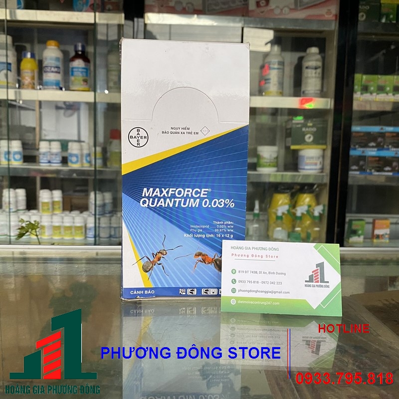 Thuốc diệt kiến và côn trùng Maxforce Quantum 0.03%-12g