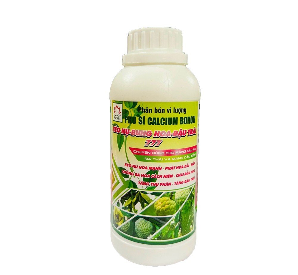 Phân bón vi lượng Papaya Kéo nụ - Bung hoa - Đậu trái 777 500ml Phát hoa dài - Tăng thụ phấn