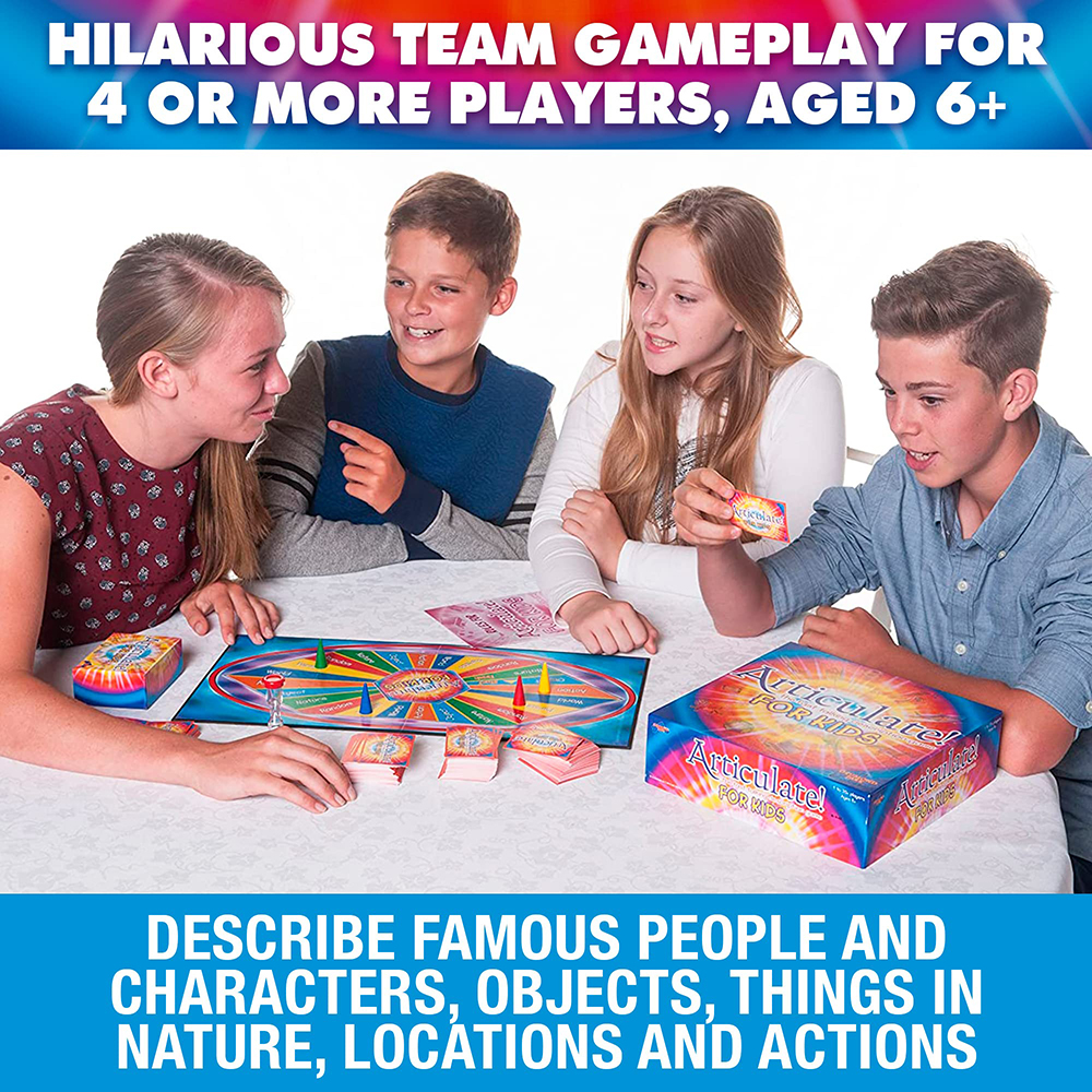 Bộ Board Game Articulate For Kids trò chơi mô tả chữ phiên bản mới lạ thú vị