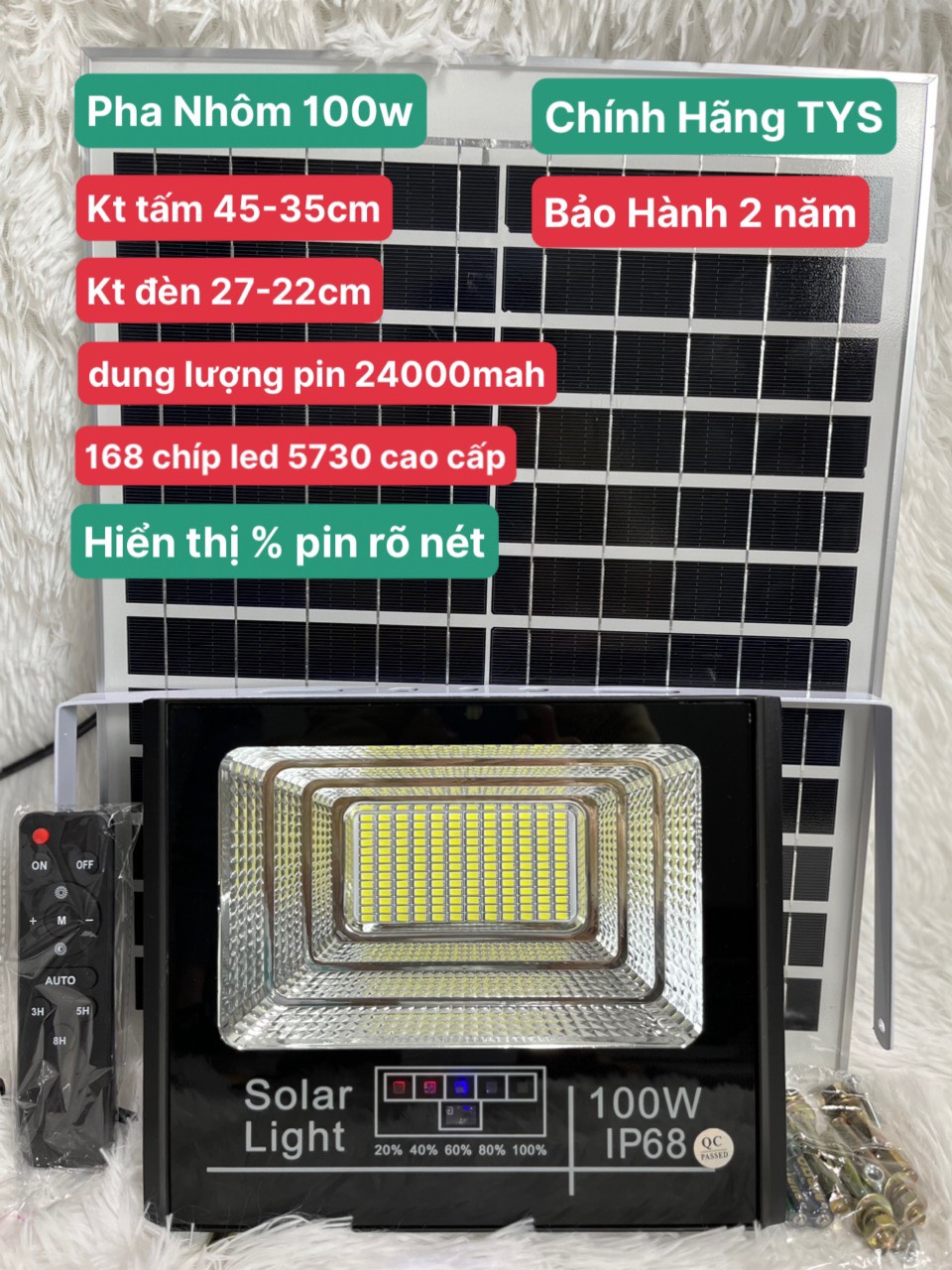 Đèn Năng Lượng Mặt Trời Pha , Bàn Chải , Đèn Đường, Sân Vườn Mẫu Mới Nhất Hiện Nay