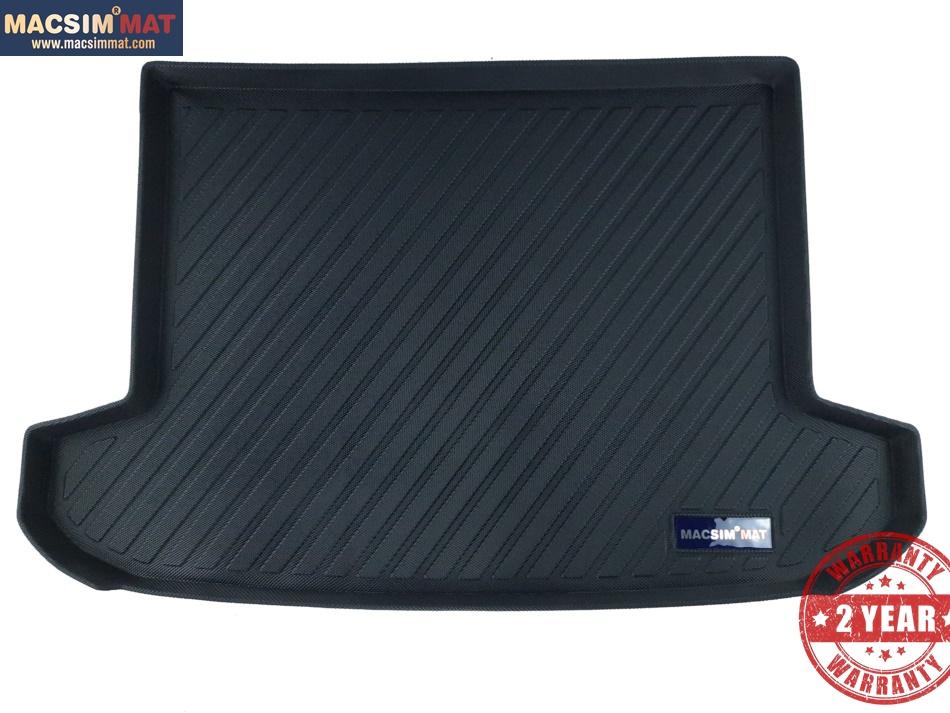 Thảm lót cốp Hyundai Tucson 2008-2013 nhãn hiệu Macsim chất liệu TPV cao cấp màu đen